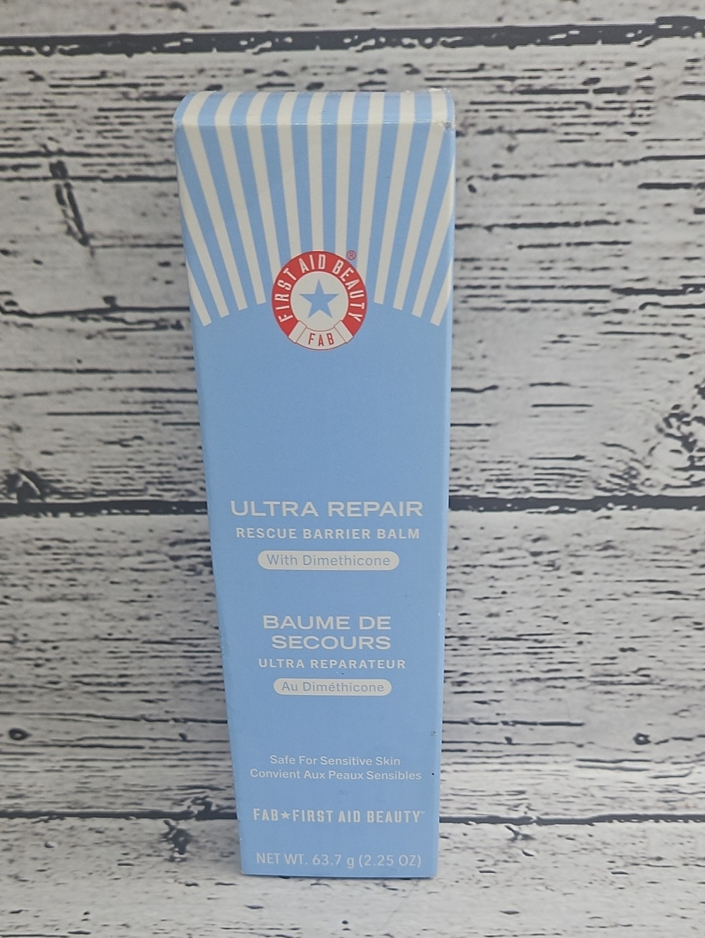 First Aid Beauty Ultra Repair Rescue Barrier Balm - Blue Packaging